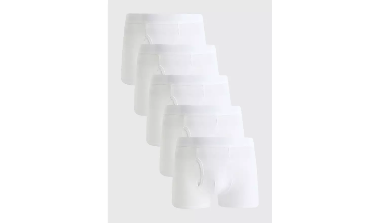 White Trunks 5 Pack XXXL