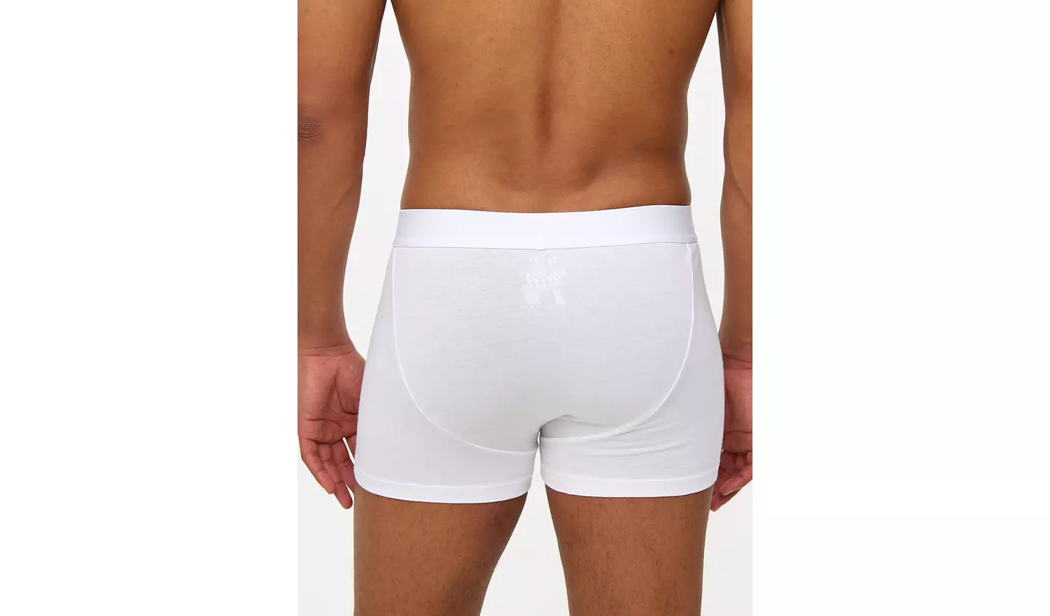 White Trunks 5 Pack L