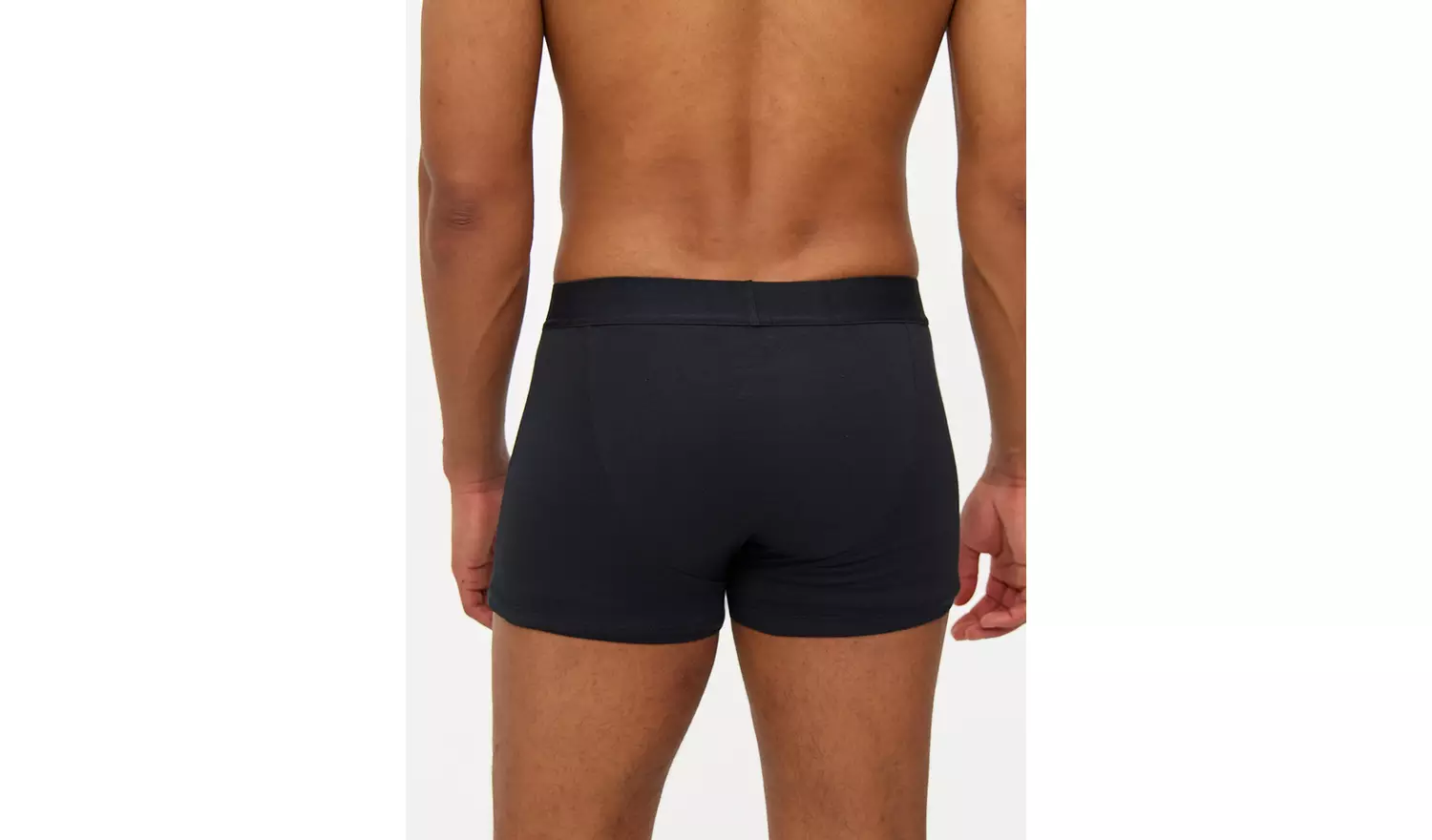 Black Hipsters 5 Pack M