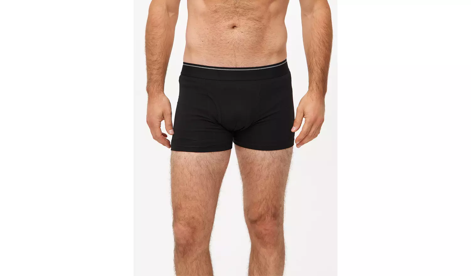 Plain Black Trunks 10 Pack XXXL