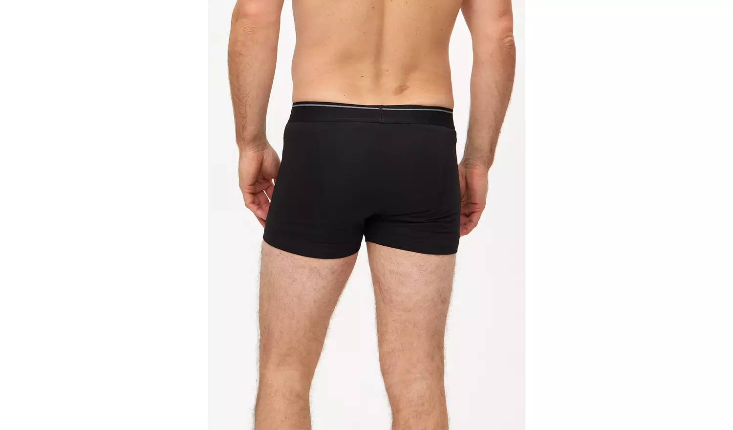 Plain Black Trunks 10 Pack XXXL