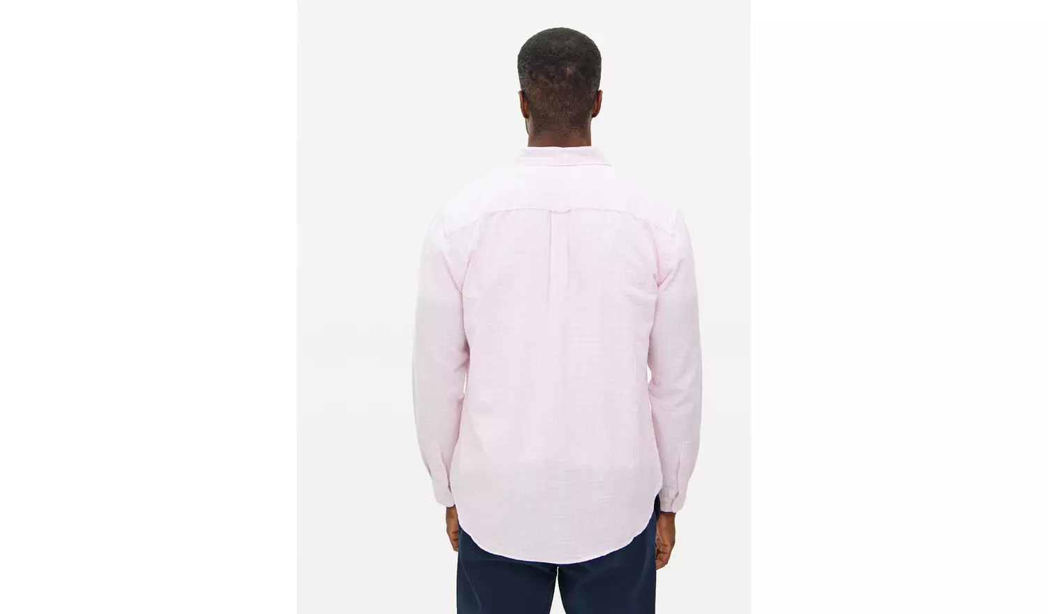 Pink Gingham Oxford Shirt S