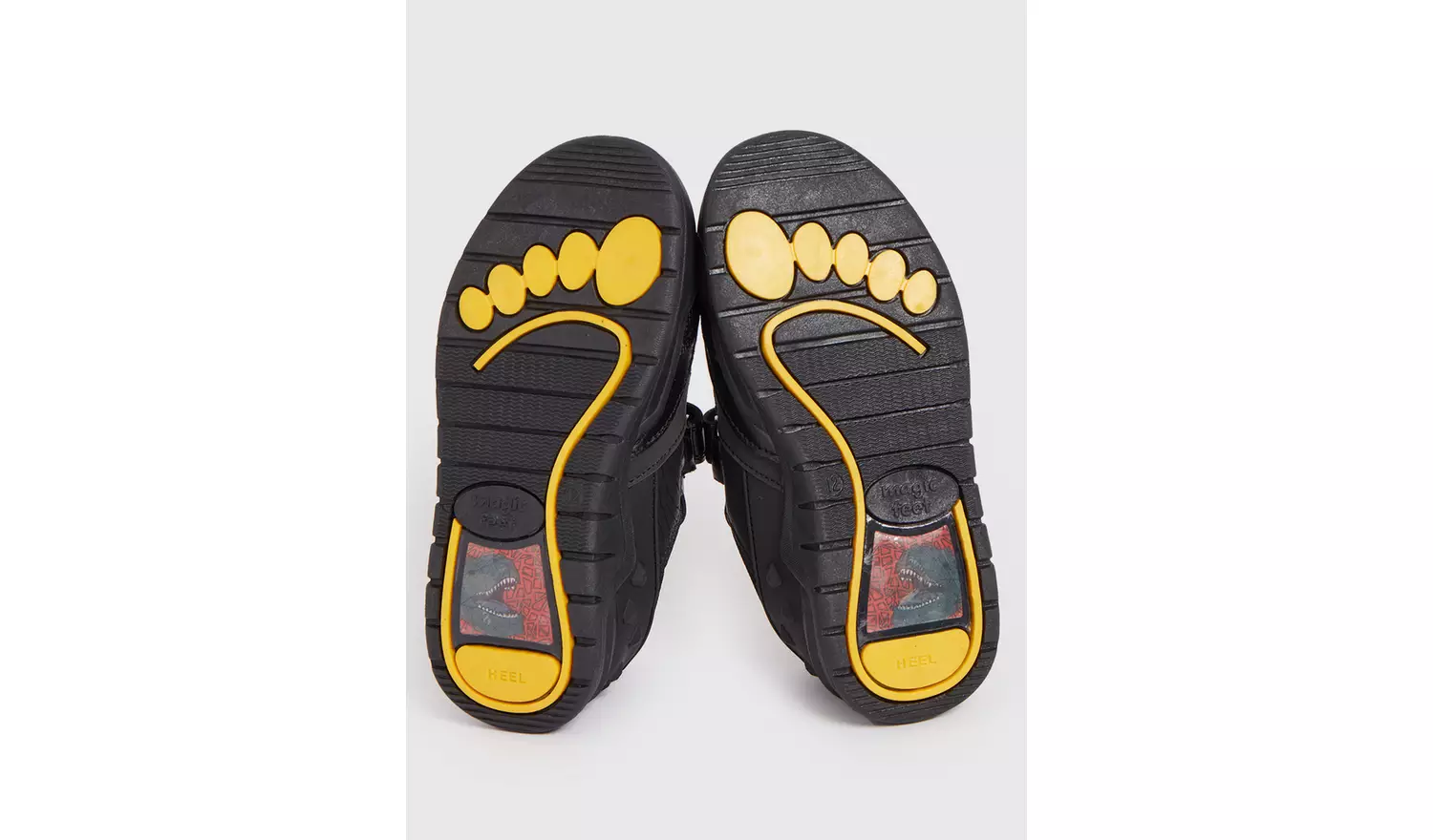 Black Magic Feet Dinosaur Trainers - 1