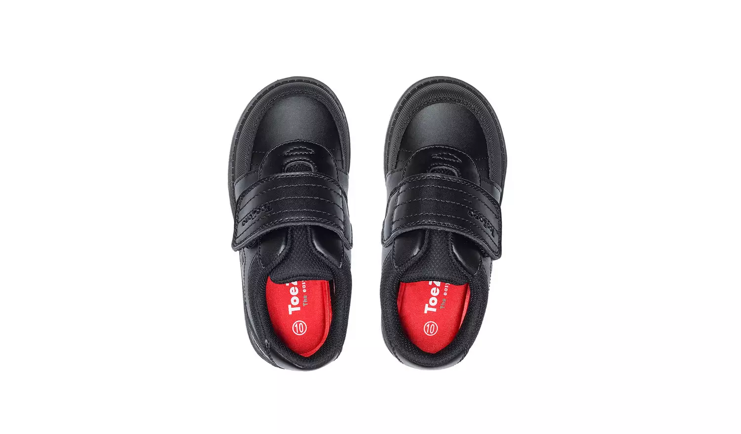 ToeZone Black Wallaby Shoes 9 Infant