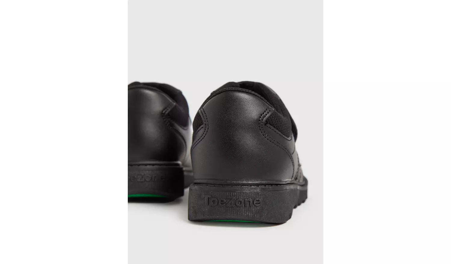 ToeZone Black Wallaby Shoes 9 Infant