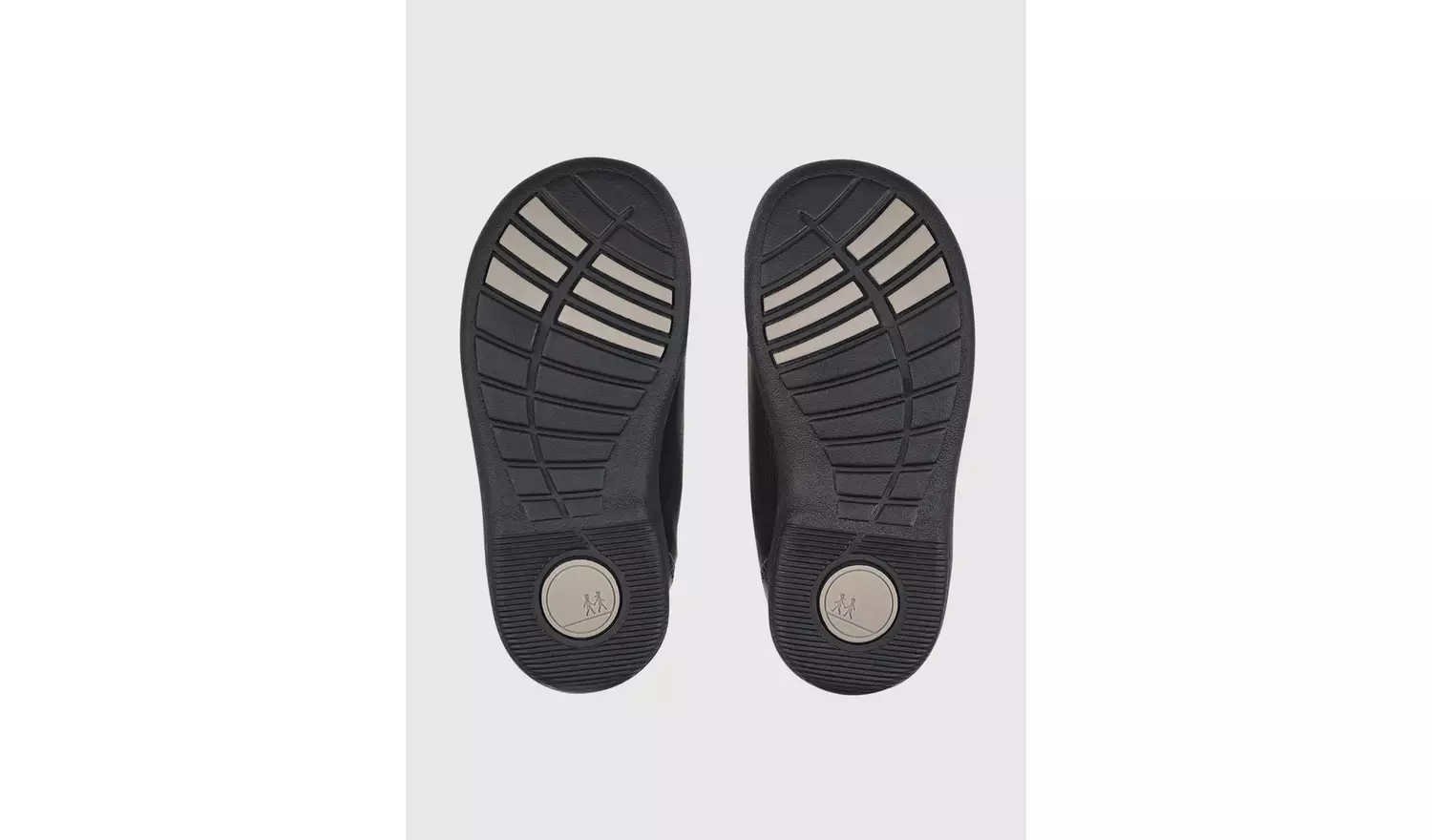 START-RITE Zig Zag Leather Rip Tape Black Leather School Shoes 9 Infant