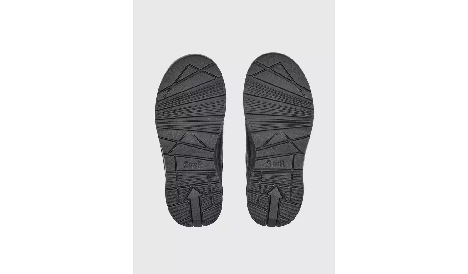 START-RITE Rocket Black Leather Tough School Shoes 10 Infant