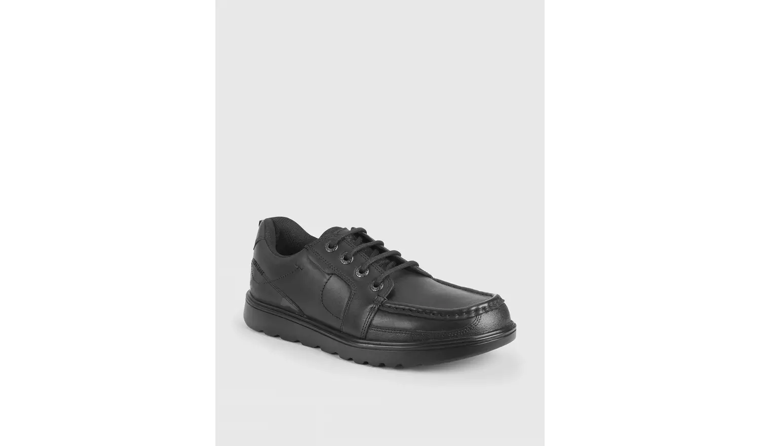 START-RITE Cadet Black Leather Lace Up School Shoes 10