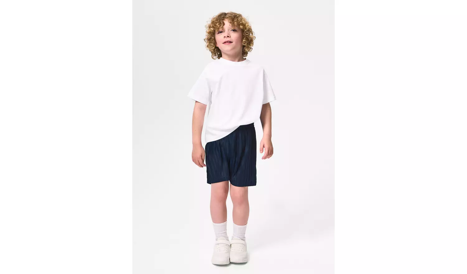 2 Pack Navy Football Shorts 8 years