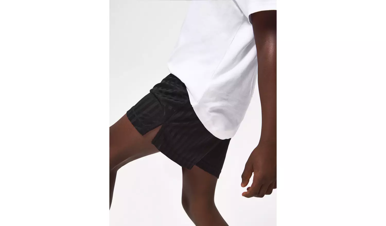 2 Pack Black Football Shorts 3 years