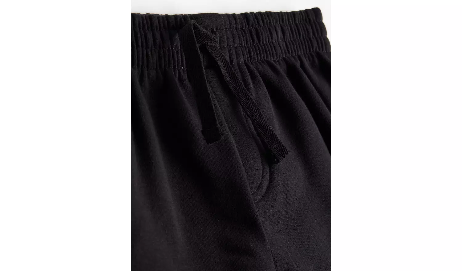 2 Pack Black Sweat Shorts 4 years