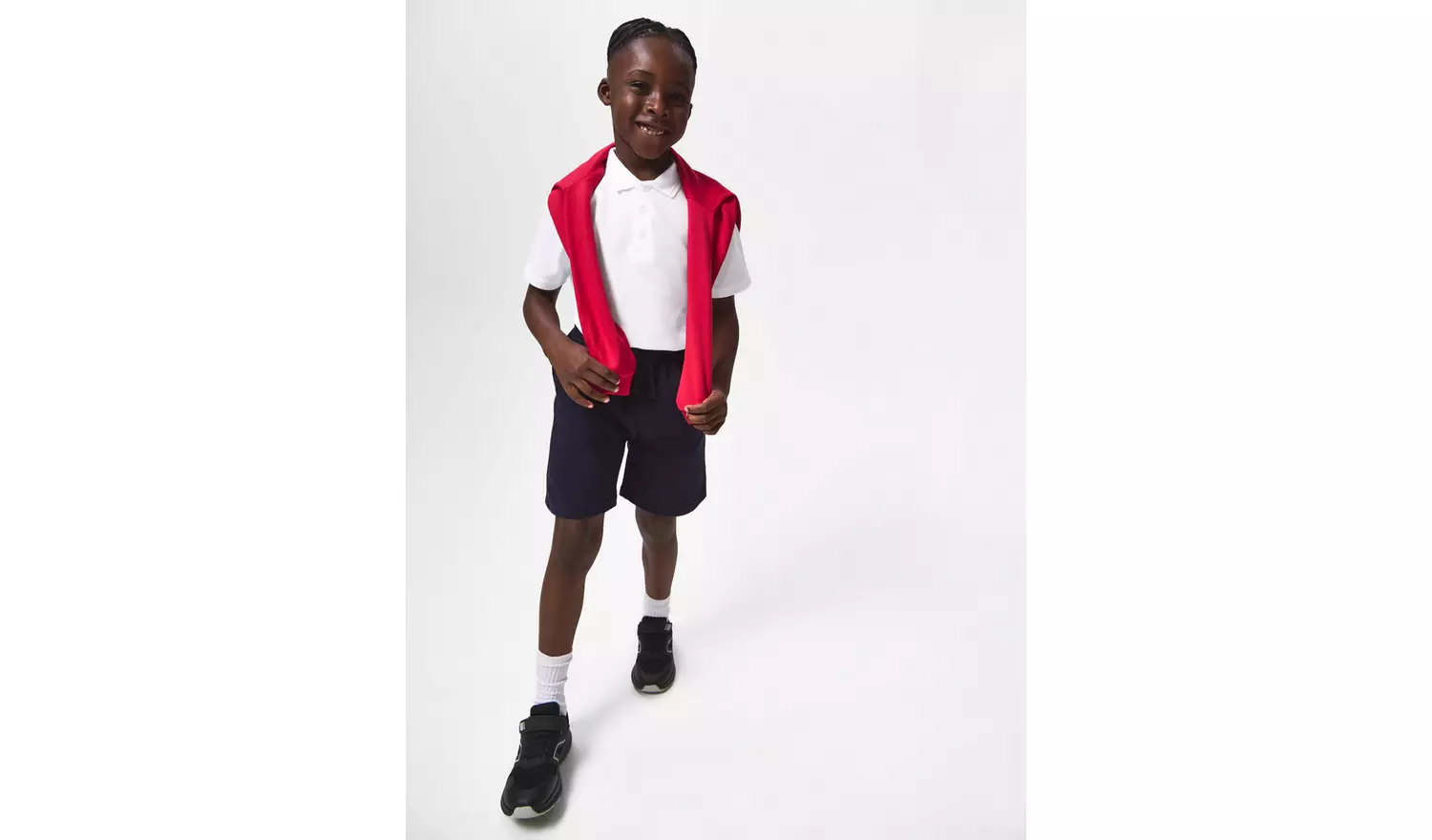 2 Pack Navy Sweat Shorts 3 years