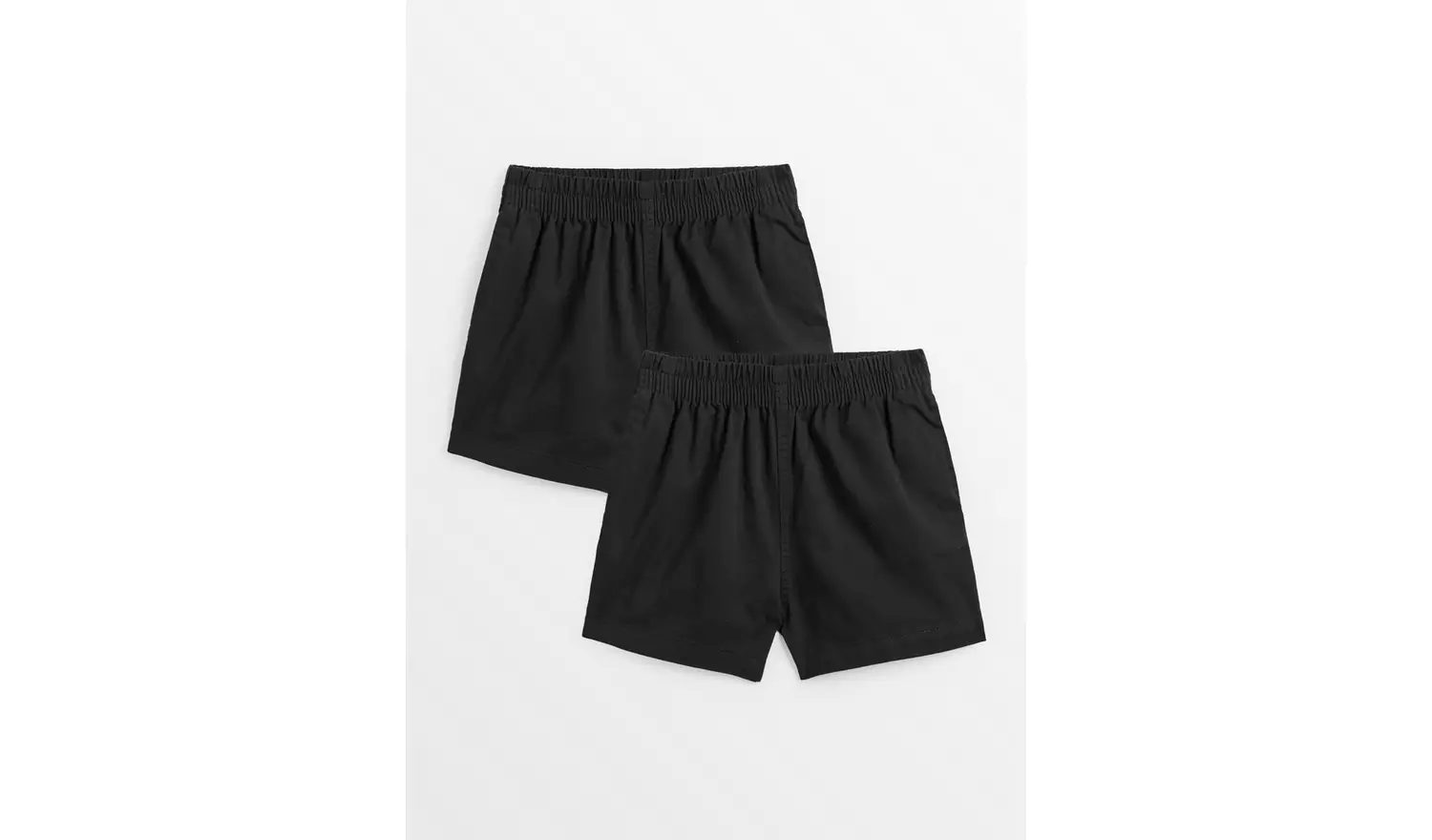 2 Pack Navy Rugby Shorts 7 years