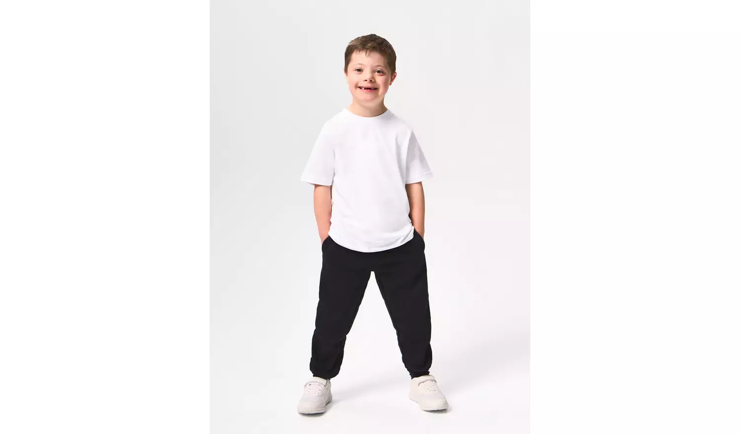 2 Pack Black Unisex Joggers 13 years