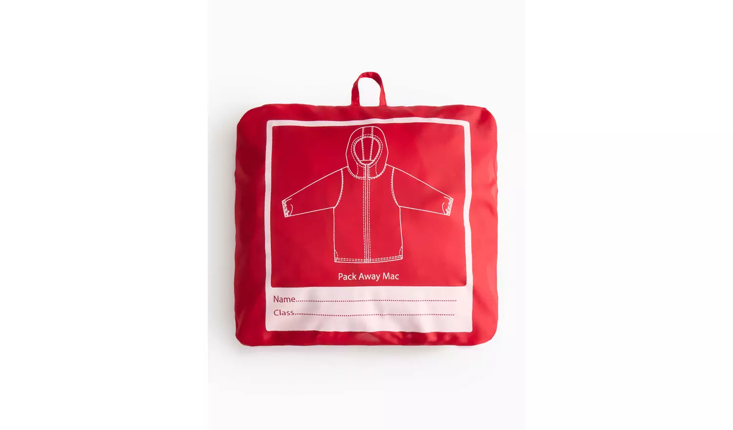 Unisex Red Packaway Mac 3-4 Years