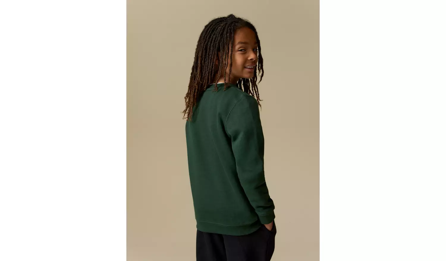 Green Crew Neck Sweatshirt 2 Pack 12 years