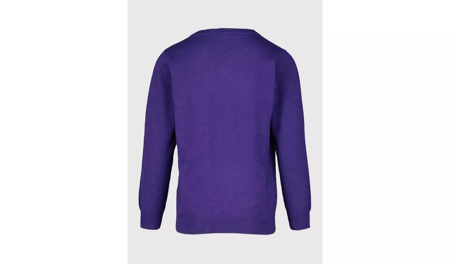 Purple Crew Neck Sweatshirts 2 Pack 6 years
