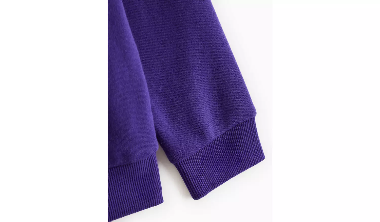 2 Pack Bright Purple Crew Neck Sweatshirts 5 years