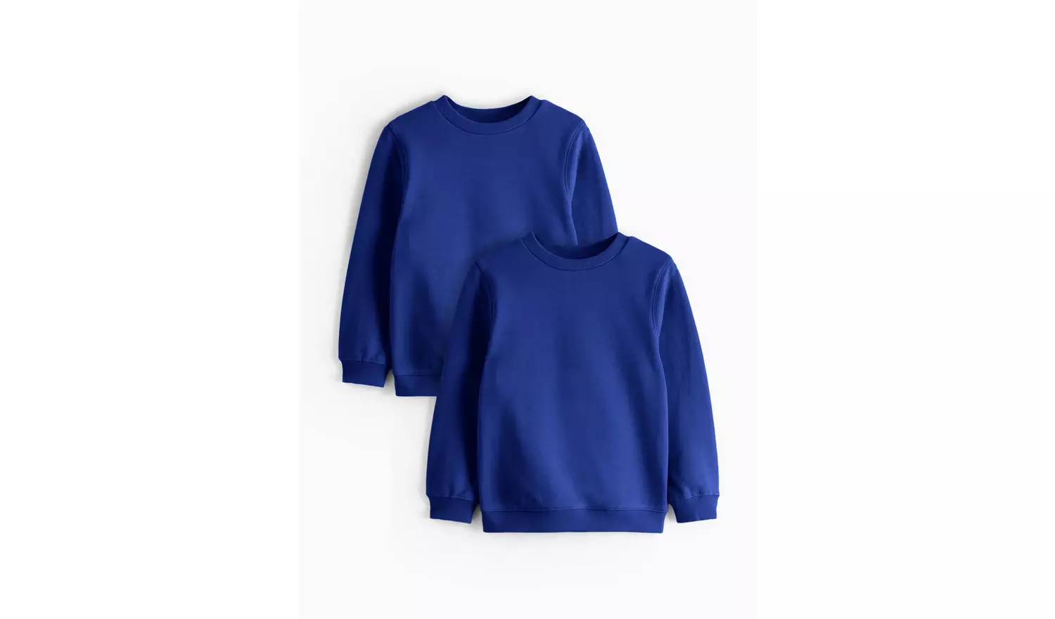 2 Pack Unisex Royal Blue Sweatshirts 4 years