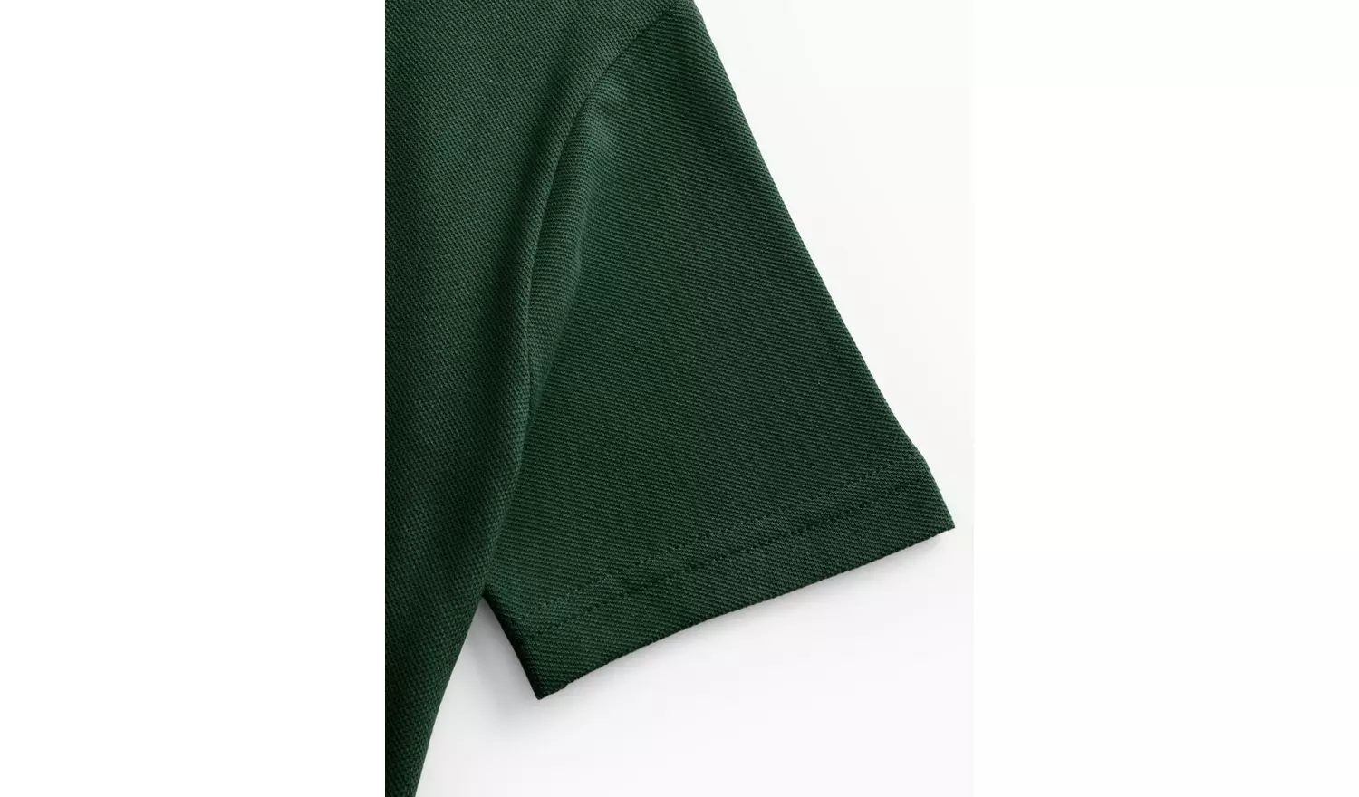 2 Pack Green Unisex Polo Shirts 8 years