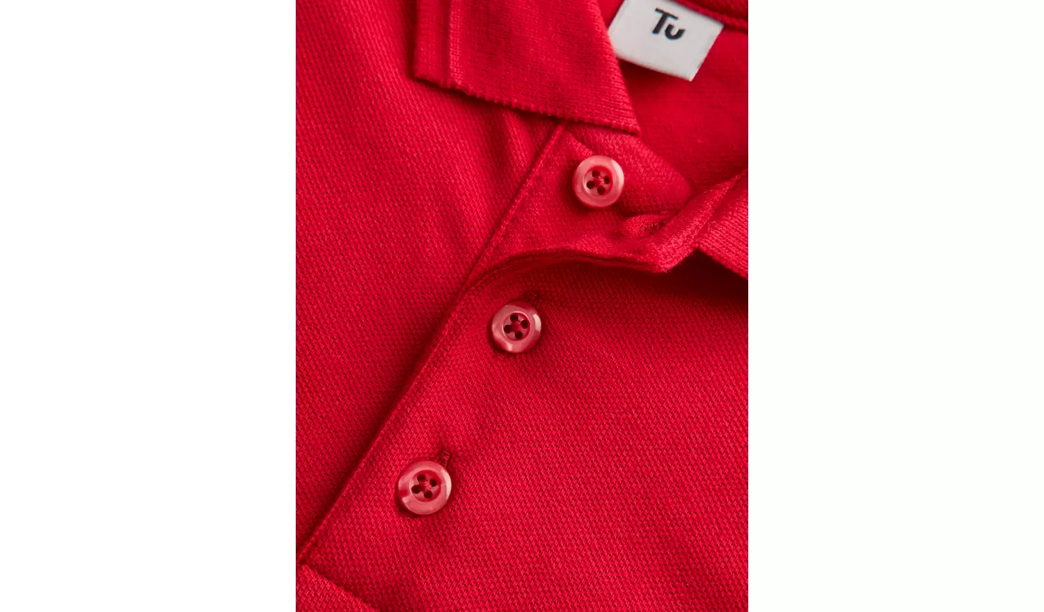 2 Pack Red Unisex Polo Shirts 9 years