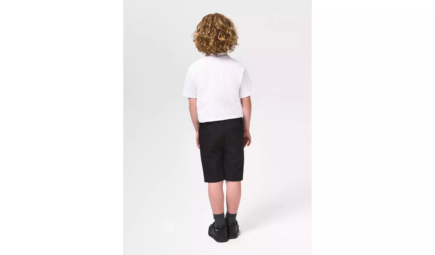 2 Pack Black Classic School Shorts 14 years