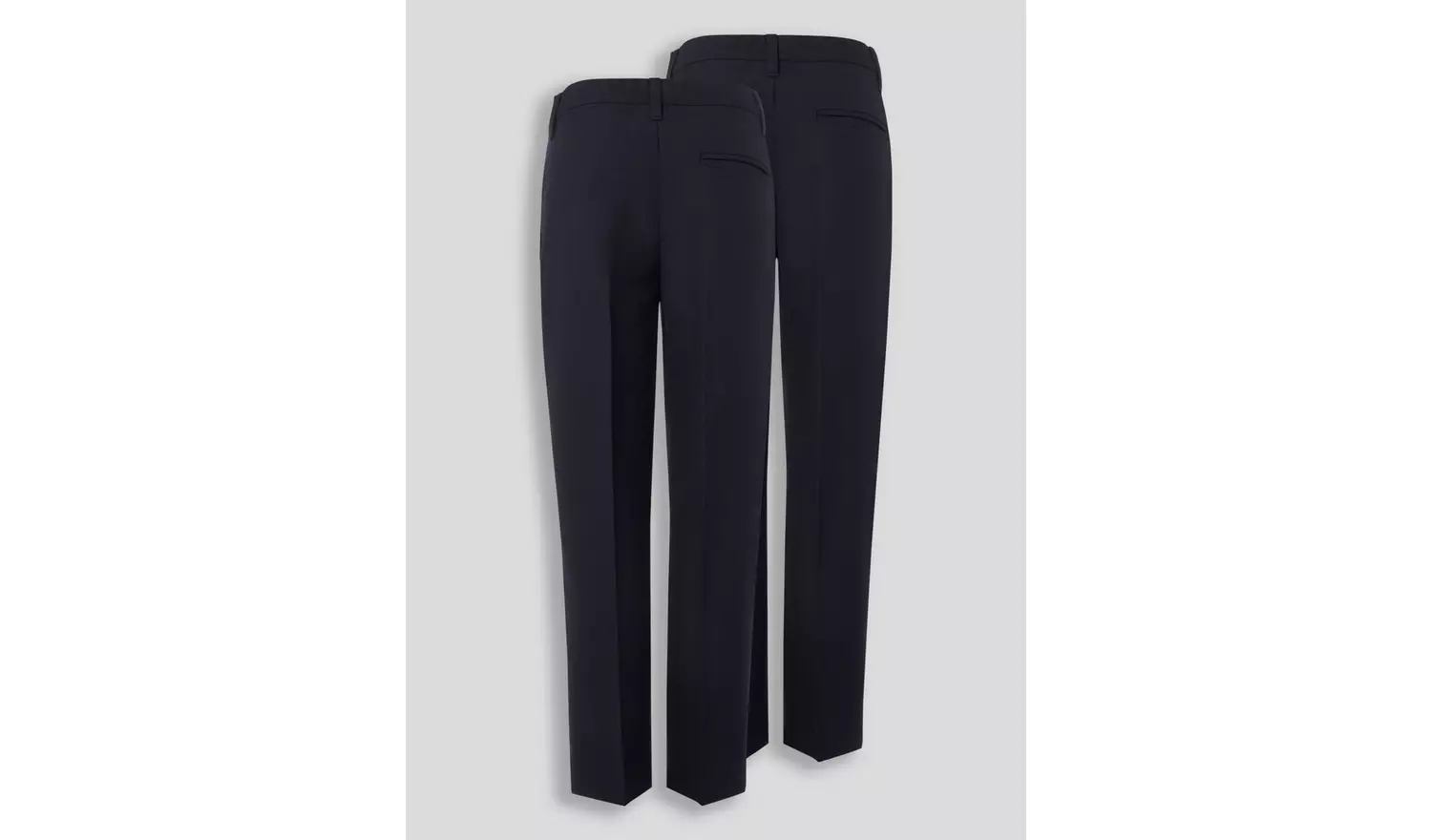 Navy Reinforced Knee Trouser 2 Pack 4 years