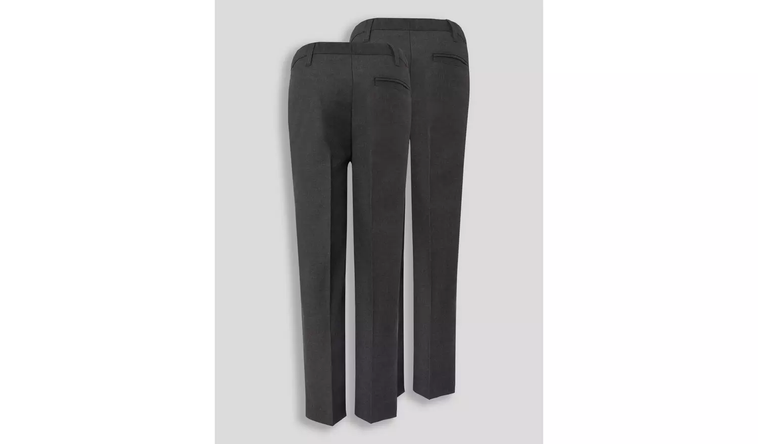 Grey Skinny Fit Trousers 2 Pack 11 years