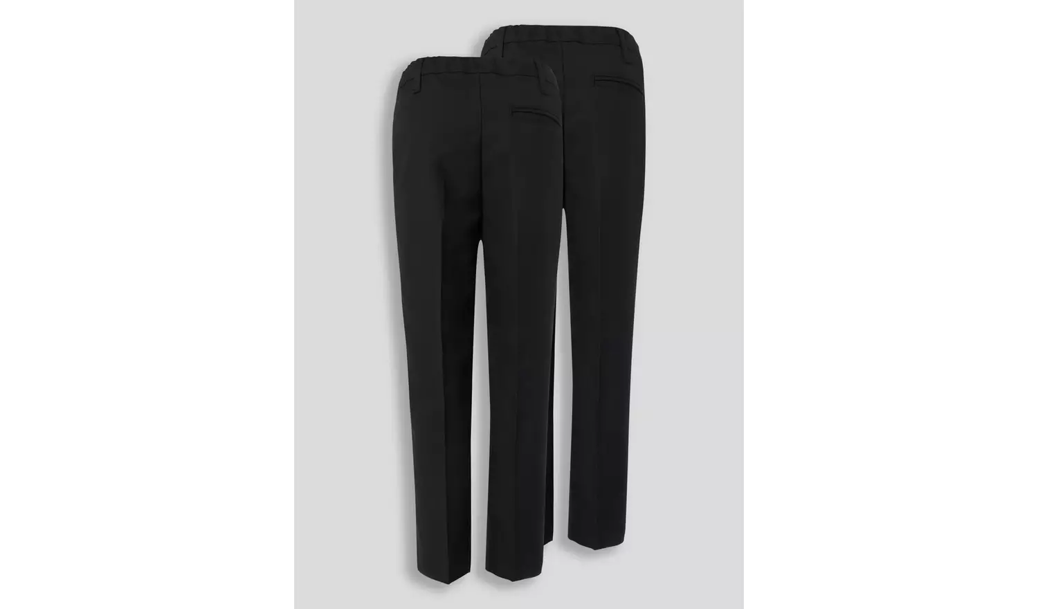 Black Trousers 2 Pack Skinny Fit 6 years
