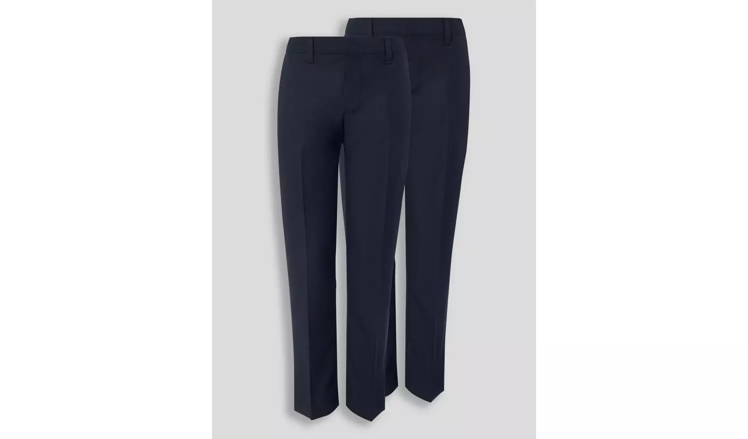 Navy Trousers 2 Pack Skinny Fit 11 years