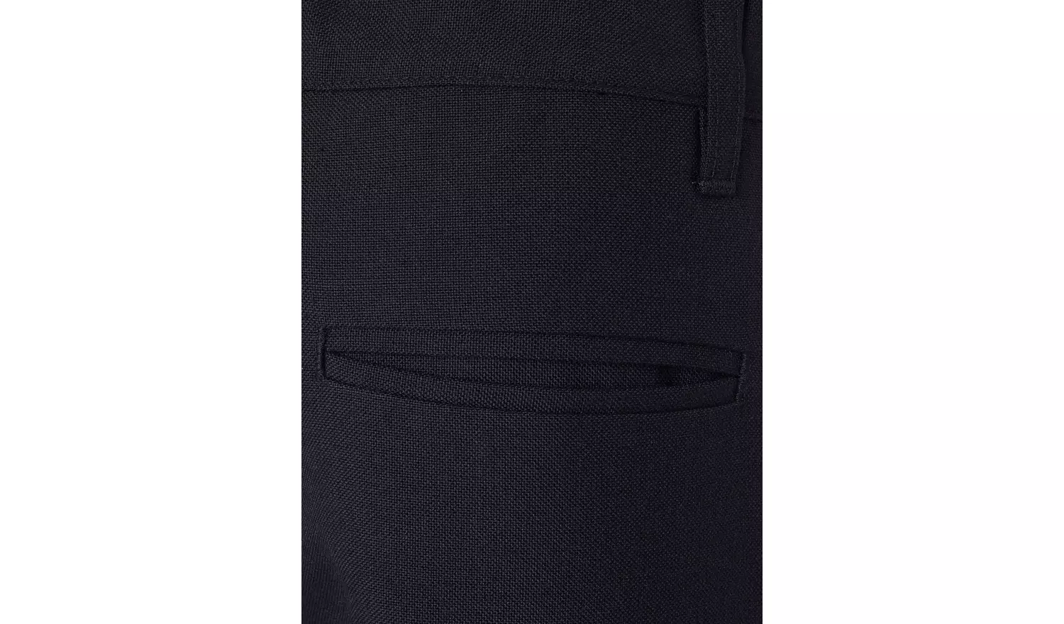 Navy Woven Plus Fit Trousers 2 Pack 7 years