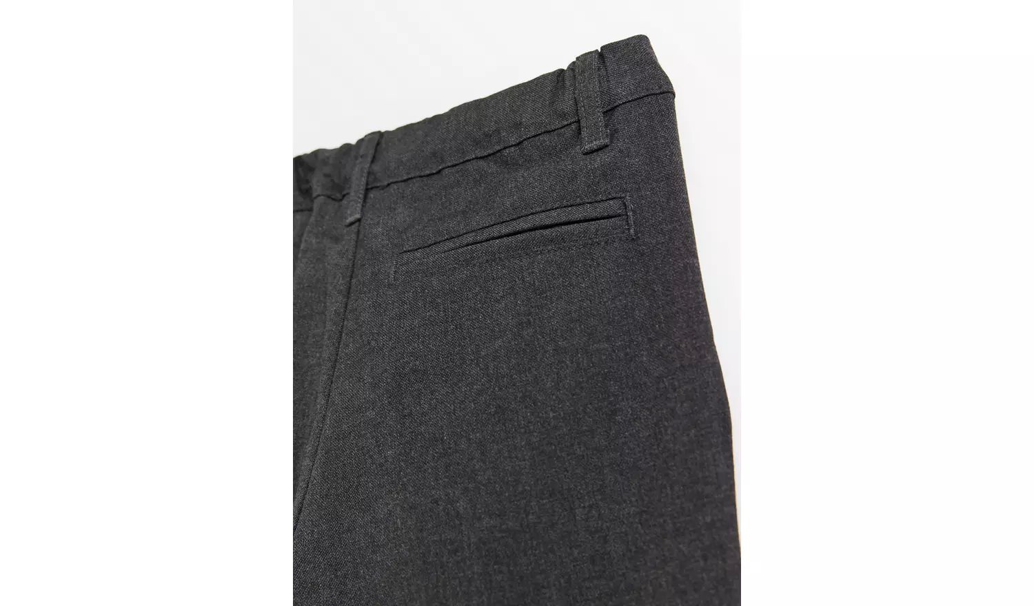 4 Pack Grey Slim Fit Woven Trousers with Reinforced Knees & Extendable Hem 4 years