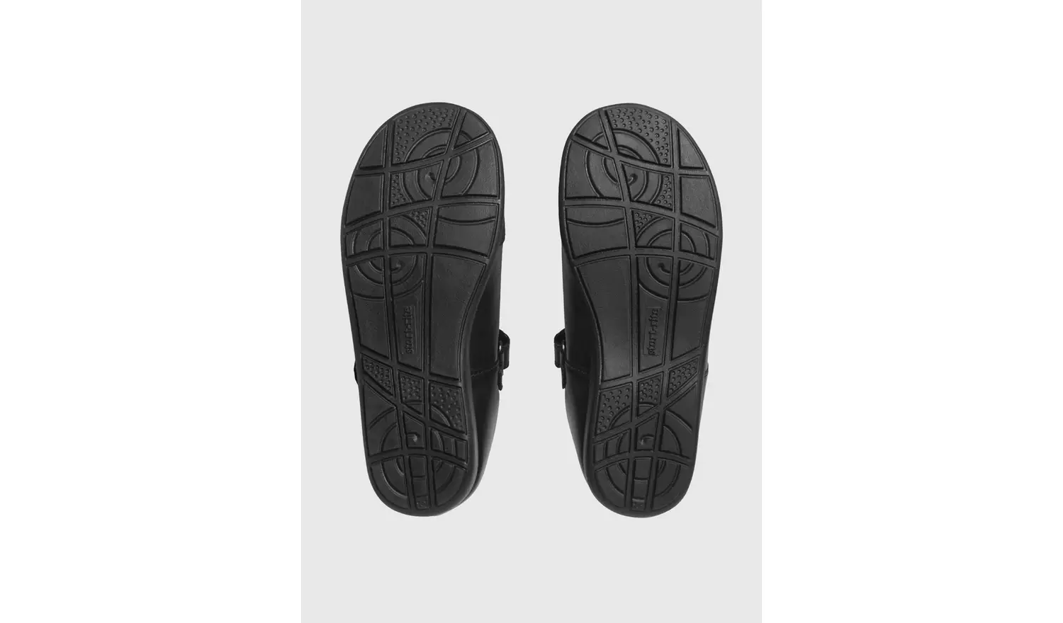 START-RITE Globe Black Leather Dual Fit T Bar School Shoes 10 Infant