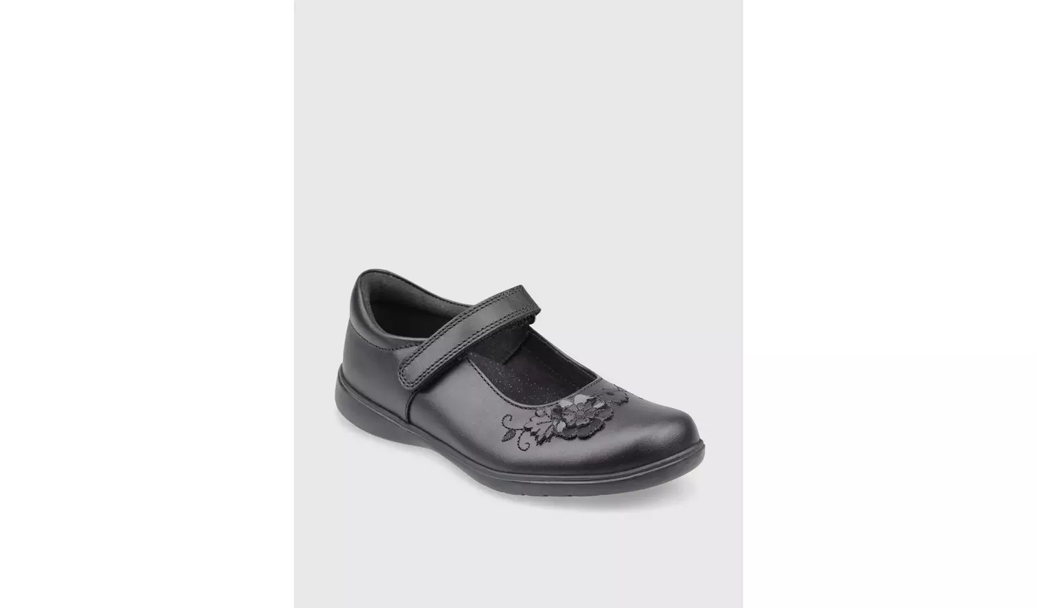 START-RITE Wish Black Leather Mary Jane School Shoes 9.5 Infant