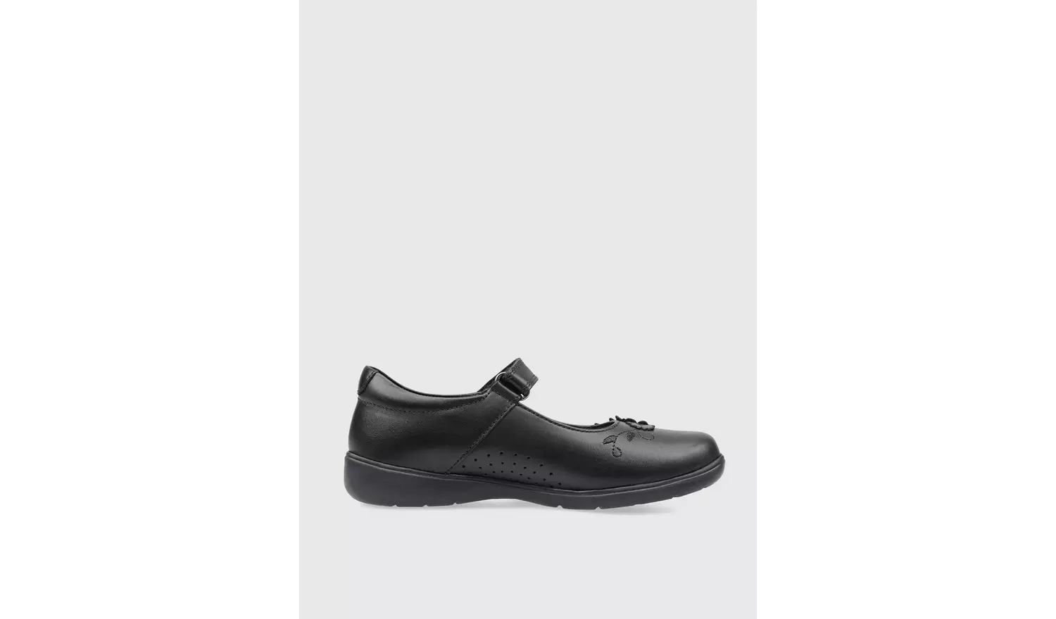 START-RITE Wish Black Leather Mary Jane School Shoes 1