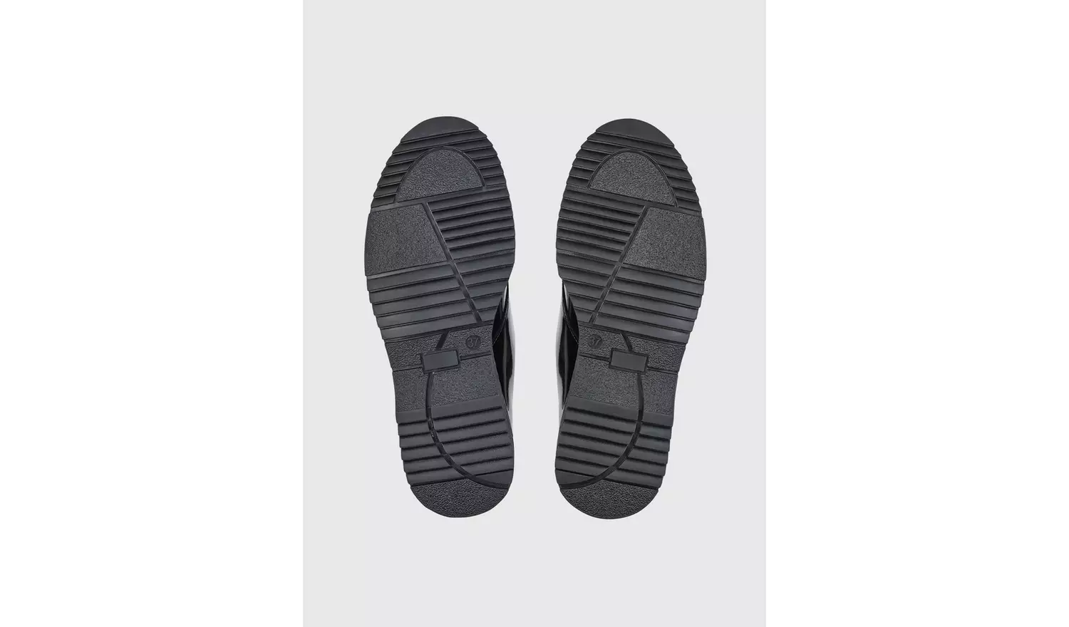 START-RITE Impress Black Patent Leather Ballerina School Shoes 3.5