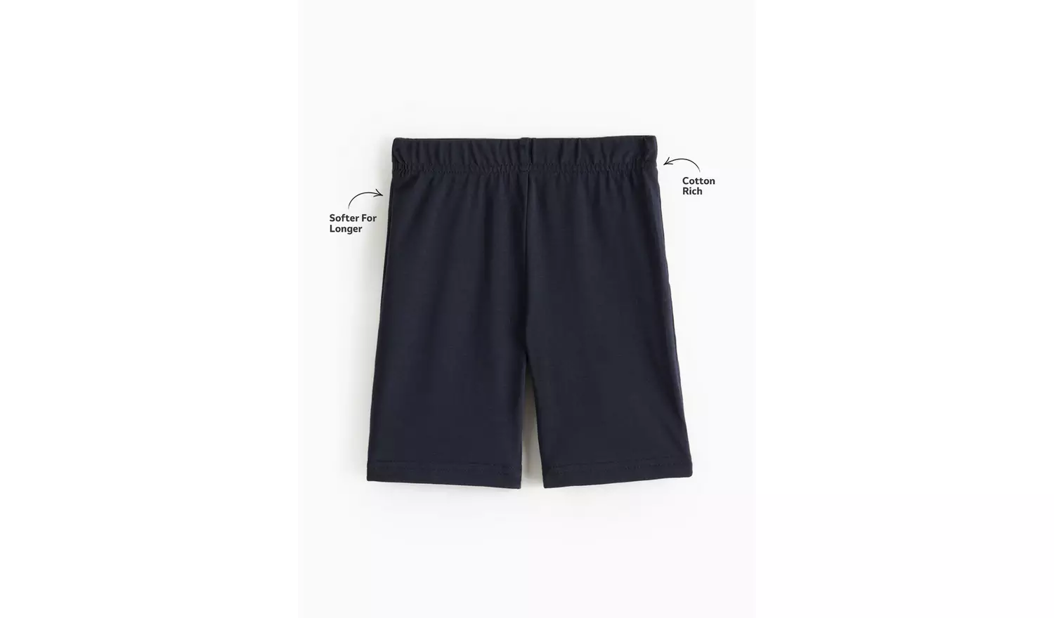 2 Pack Navy Cycling Shorts 9 years