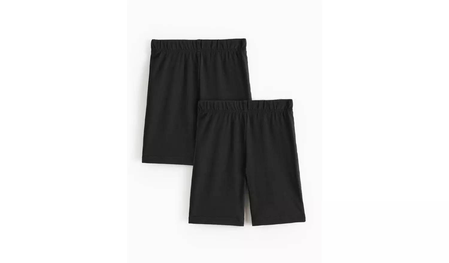 2 Pack Black Cycling Shorts 8 years