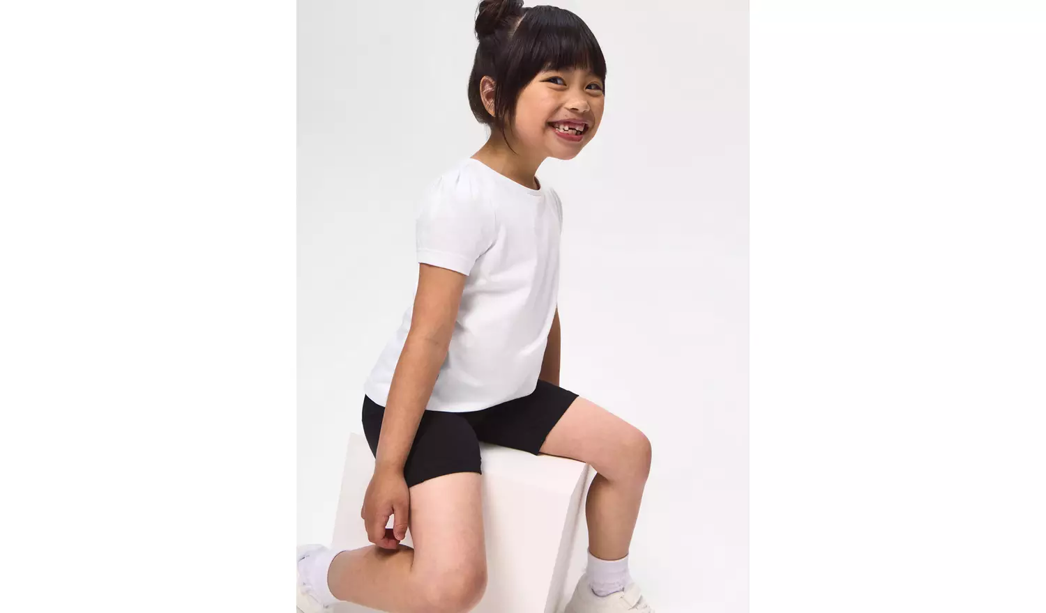 2 Pack Black Cycling Shorts 8 years