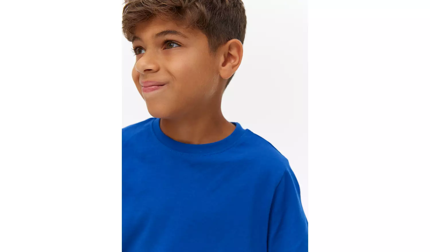 2 Pack Blue Sports Crew Neck T-Shirts 11 years