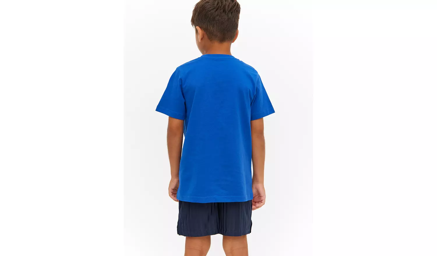 2 Pack Blue Sports Crew Neck T-Shirts 9 years