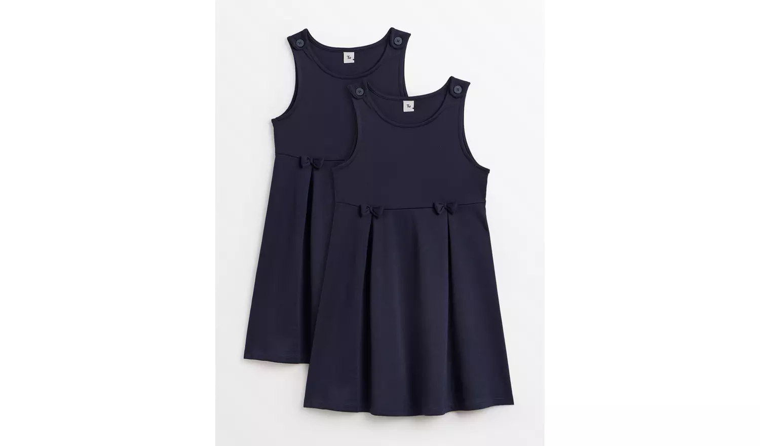 2 Pack Navy Jersey Pinny11 years