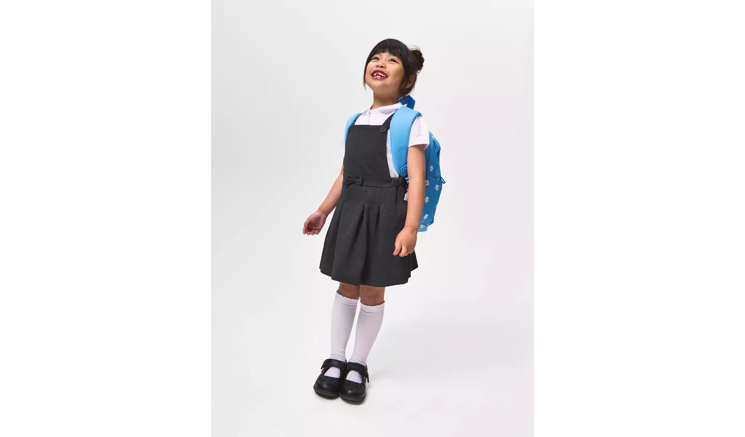 Grey Tabard Jersey Pinafore 3 years