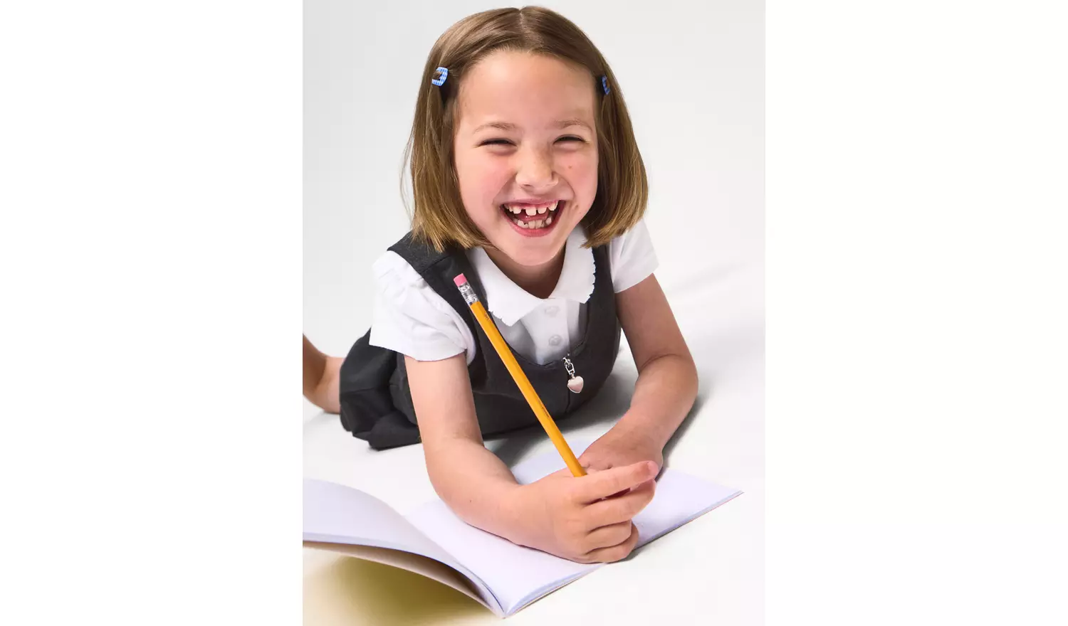 4 Pack Zip Through Pinafores 5 years