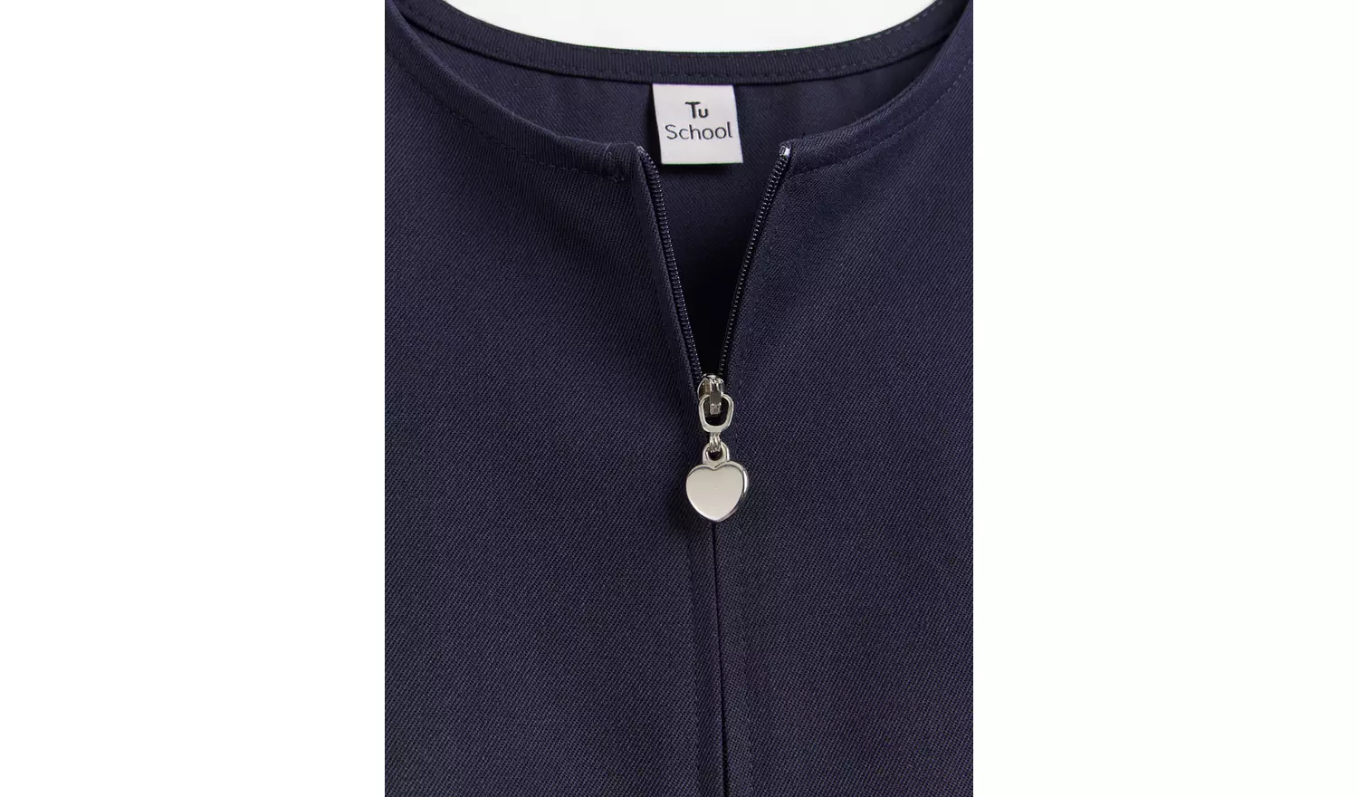 4 Pack Navy Zip Through Pinafores 4 years