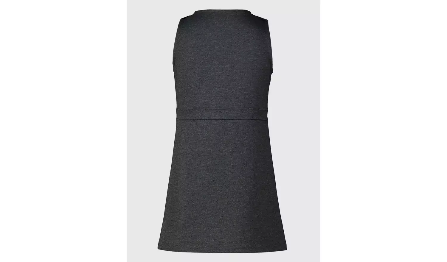 Grey Jersey Ruffle Dress 8 years