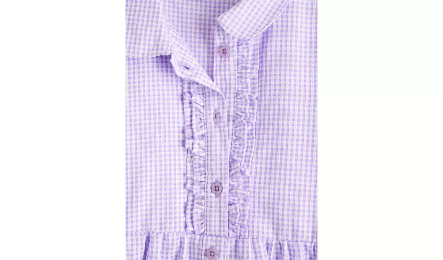 2 Pack Classic Lilac Back Bow Gingham Dress 11 years
