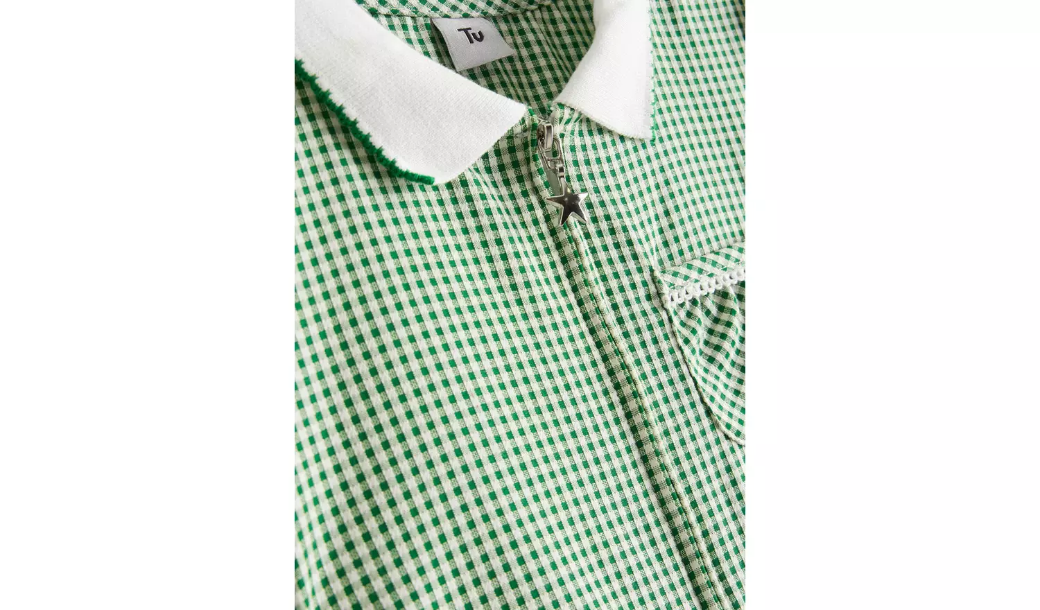 2 Pack Sporty Green Pleated Gingham Dress 10 years