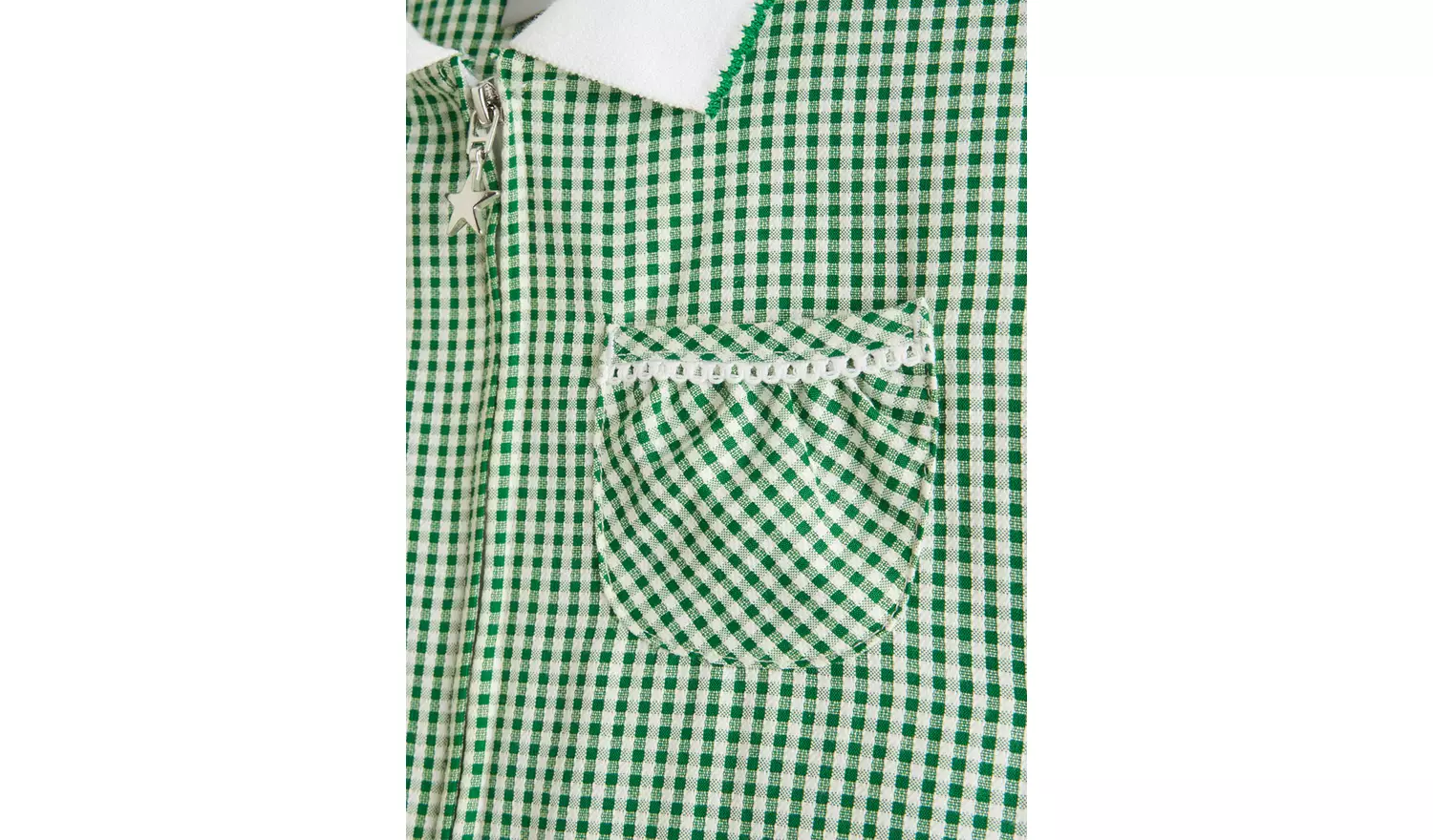 2 Pack Sporty Green Pleated Gingham Dress 6 years