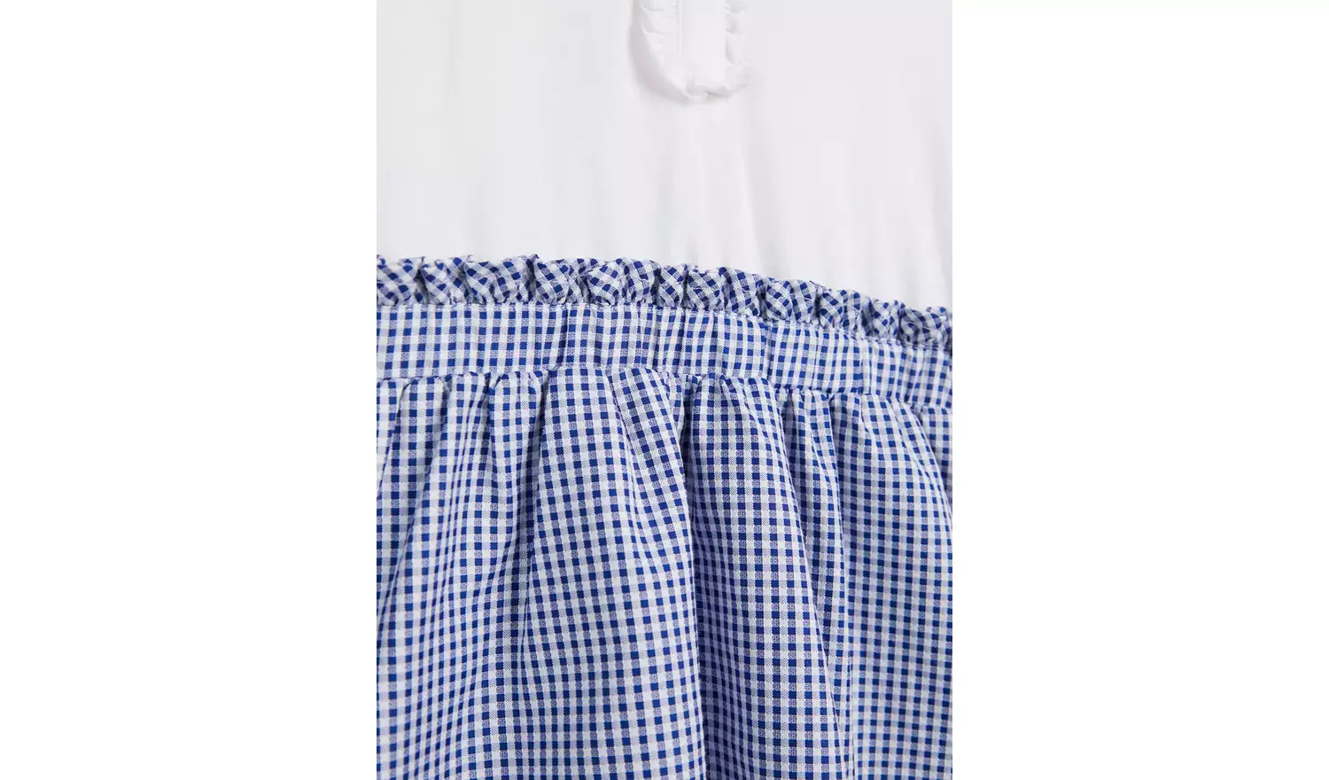 Navy Gingham Twofer Dress 10 years